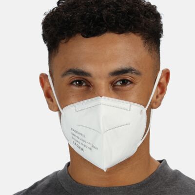 Regatta Professional Medical FFP2 NR filtering mask with ear loops (10 pack) RG433 FFP2 NR filtering mask with ear loops (10 pack) Thumbnail
