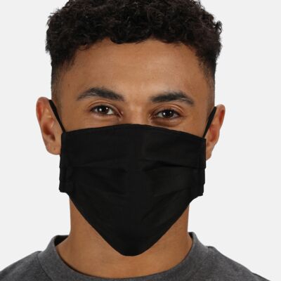 Regatta Professional Medical Triple layer cotton anti-bac reusable face cover (pack of 3) RG436 Triple layer cotton anti-bac reusable face cover (pack of 3) Thumbnail