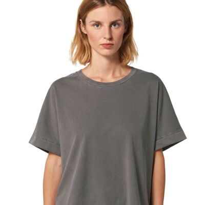 Stella Collider Vintage, The women's garment dyed rolled sleeve t-shirt (STTW068) Thumbnail