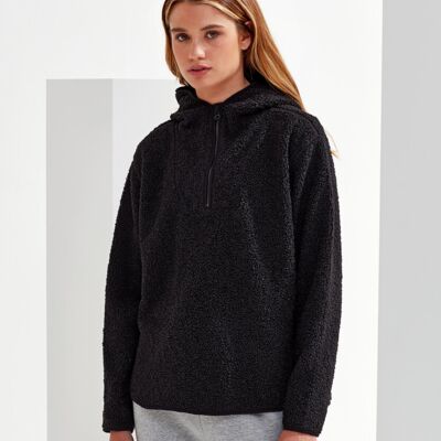 Women's TriDri® sherpa ¼-zip hoodie Thumbnail