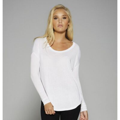 Bella + Canvas Flowy long sleeve t-shirt with 2x1 sleeves BE094 Flowy long sleeve t-shirt with 2x1 sleeves Thumbnail