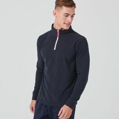 Finden & Hales ¼ zip long sleeve fleece piped LV570 ¼ zip long sleeve fleece piped Thumbnail