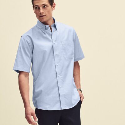Fruit of the Loom Oxford short sleeve shirt SS112 Oxford short sleeve shirt Thumbnail