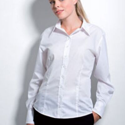 Kustom Kit Women's business blouse long sleeve KK743 Women's business blouse long sleeve Thumbnail