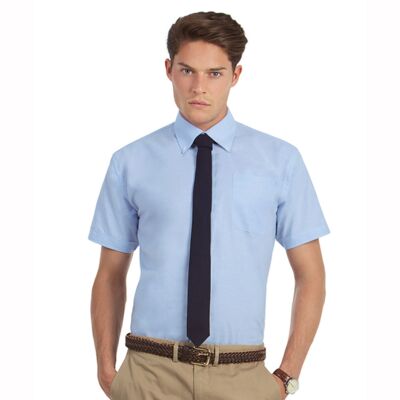 B&C Collection B&C Oxford short sleeve /men BA708 B&C Oxford short sleeve /men Thumbnail