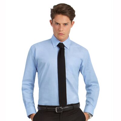B&C Collection B&C Oxford long sleeve /men BA706 B&C Oxford long sleeve /men Thumbnail
