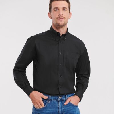Russell Collection Long sleeve easycare Oxford shirt J932M Long sleeve easycare Oxford shirt Thumbnail