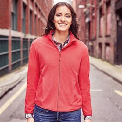 Women's full-zip fitted microfleece Thumbnail