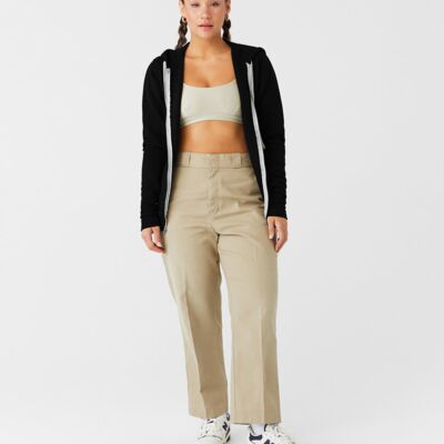 Unisex triblend full zip hoodie Thumbnail