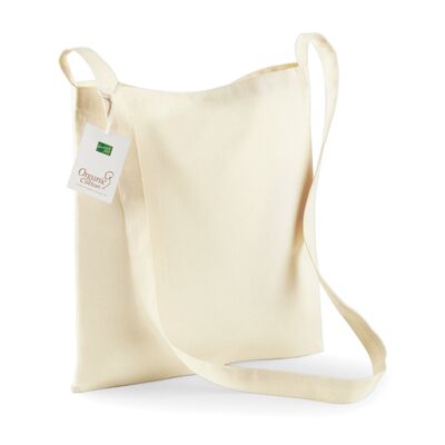 Organic cotton sling tote Thumbnail