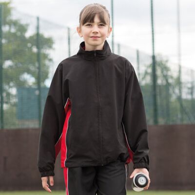 Kid's contrast track top Thumbnail