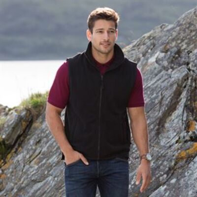 Sleeveless microfleece jacket Thumbnail