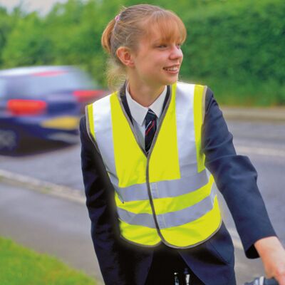 Result Safeguard Junior safety high-viz vest RE21J Junior safety high-viz vest Thumbnail