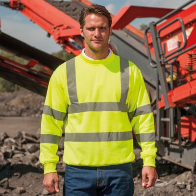 Last Chance to Buy High visibility sweatshirt HV073 High visibility sweatshirt Thumbnail