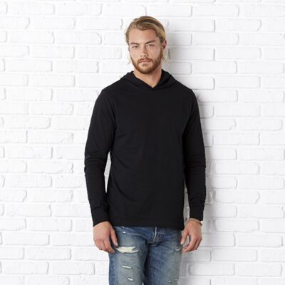 Unisex Jersey long sleeve hoodie Thumbnail