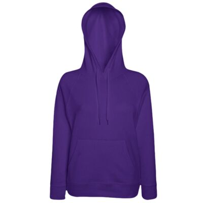 Fruit of the Loom Lady-fit lightweight hooded sweatshirt SS938 Lady-fit lightweight hooded sweatshirt Thumbnail