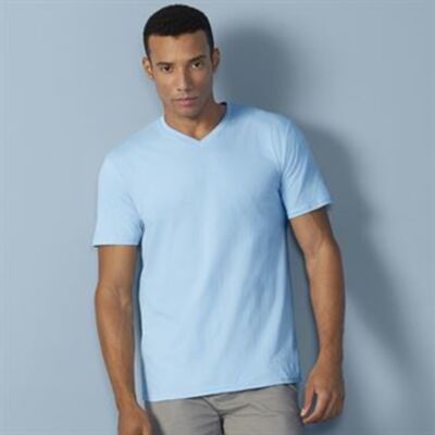 Premium Cotton® adult v-neck t-shirt Thumbnail