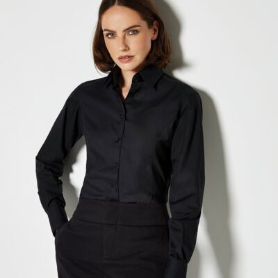 Kustom Kit Business blouse long-sleeved (tailored fit) K743F Business blouse long-sleeved (tailored fit) Thumbnail