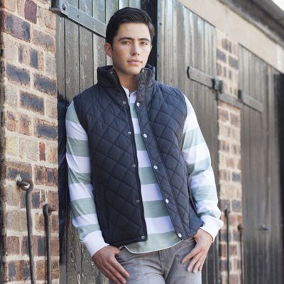 Diamond quilt gilet Thumbnail