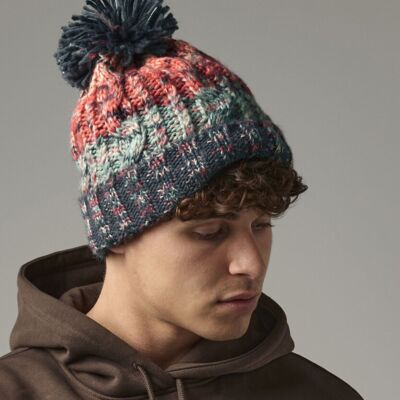 Beechfield Corkscrew pom pom beanie BC486 Corkscrew pom pom beanie Thumbnail