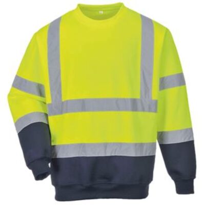Hi-vis two-tone sweatshirt (B306) Thumbnail