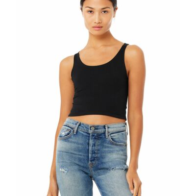 Women's polycotton crop top Thumbnail