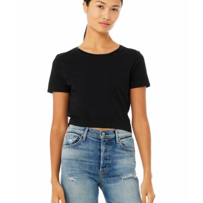 Women's polycotton crop tee Thumbnail