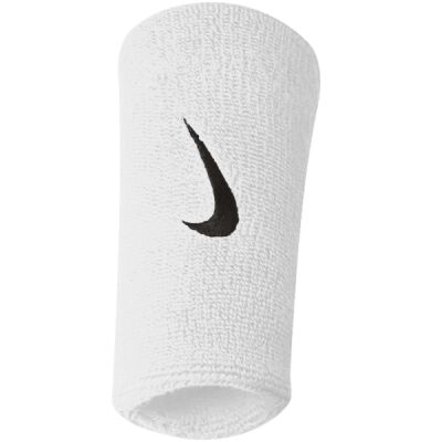 Nike Swoosh doublewide wristbands (one pair) NK281 Swoosh doublewide wristbands (one pair) Thumbnail