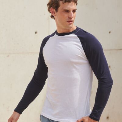 Skinnifit Long sleeve baseball t-shirt SF271 Long sleeve baseball t-shirt Thumbnail