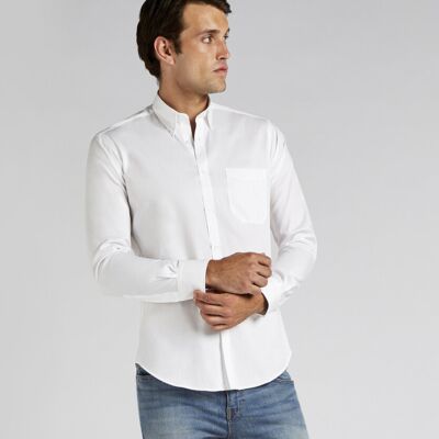Slim fit premium Oxford shirt long-sleeved (slim fit) Thumbnail