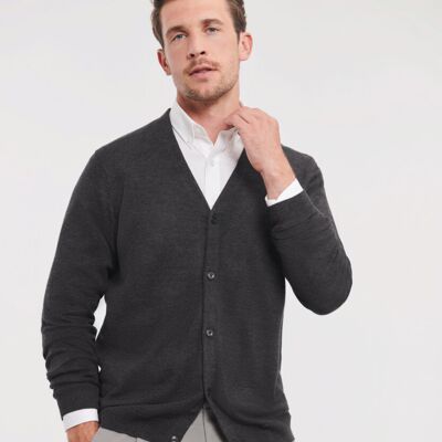 V-neck knitted cardigan Thumbnail