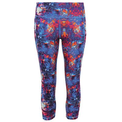Women's TriDri® performance fireworks leggings ¾ length Thumbnail