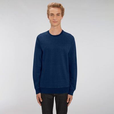 Stanley Stroller denim crew neck sweatshirt (STSM568) Thumbnail