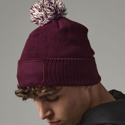 Beechfield Snowstar® patch beanie BC443 Snowstar® patch beanie Thumbnail