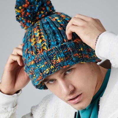 Beechfield Twister pom pom beanie BC487 Twister pom pom beanie Thumbnail