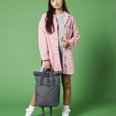 BagBase Twin handle roll-top backpack BG118 Twin handle roll-top backpack Thumbnail