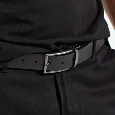 Asquith & Fox Men's two-way leather belt AQ904 Men's two-way leather belt Thumbnail