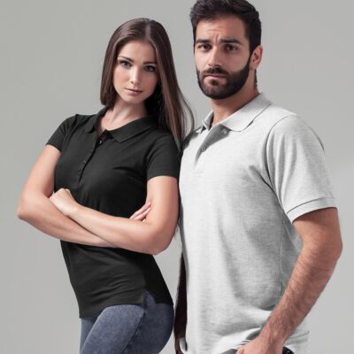 Build Your Brand Women's Jersey polo BY023 Women's Jersey polo Thumbnail