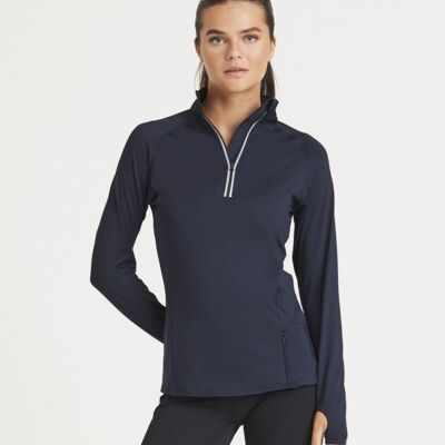AWDis Just Cool Women's Cool Flex long half-zip top JC035 Women's Cool Flex long half-zip top Thumbnail