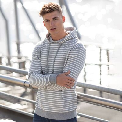 Nautical stripe hoodie Thumbnail