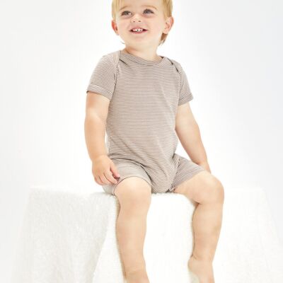 Baby striped playsuit Thumbnail