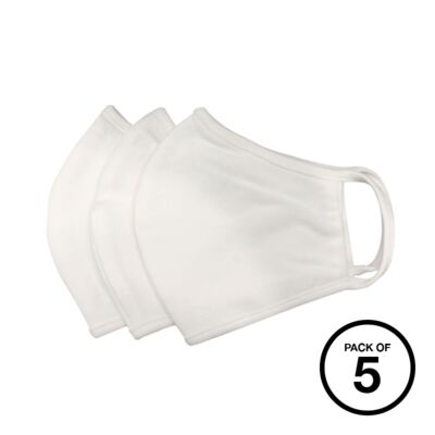 AXQ Antimicrobial washable face mask (Pack of 5) XQ003 Antimicrobial washable face mask (Pack of 5) Thumbnail