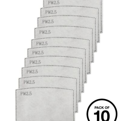 Premier PM2.5 Activated carbon filter (pack of 10) PR797 PM2.5 Activated carbon filter (pack of 10) Thumbnail
