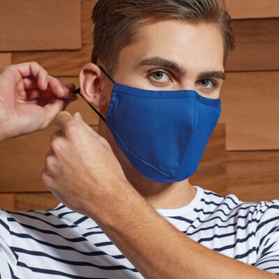 Premier 3-layer fabric mask (AFNOR Certified) PR796 3-layer fabric mask (AFNOR Certified) Thumbnail
