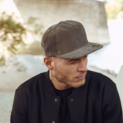 Premium corduroy snapback (6508) Thumbnail