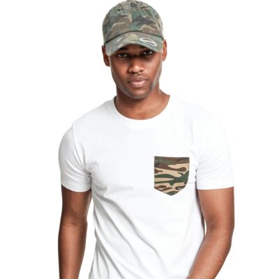 Low-profile camo washed cap (6245CW) Thumbnail