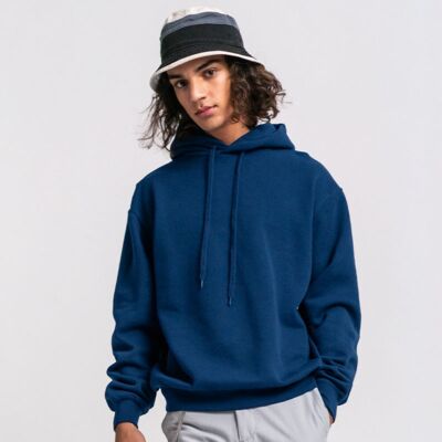 Classic hooded basic sweatshirt Thumbnail