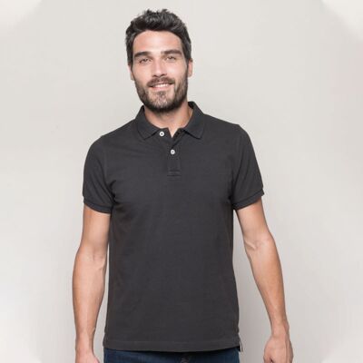 Kariban Men's vintage short sleeve polo shirt K2206 Men's vintage short sleeve polo shirt Thumbnail