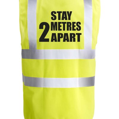 Personal Protective Wear 2 Metre hi-viz vest PP001 2 Metre hi-viz vest Thumbnail