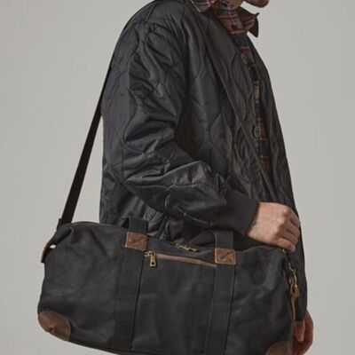 Quadra Heritage waxed canvas holdall QD650 Heritage waxed canvas holdall Thumbnail